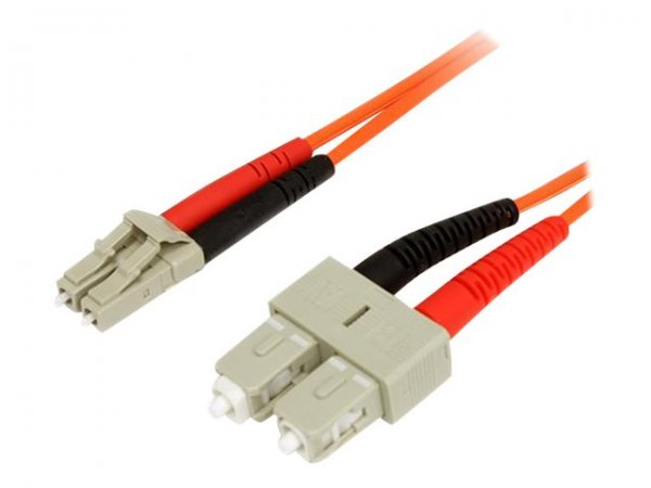StarTech.com Multimode Fiber Patch Cable LC - SC - Cavo - Rete