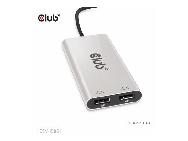 Club 3D Adapter Thunderbolt 3> Displayport 1.2* - Adattatore - Digitale/display/video