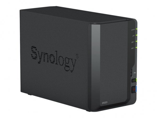 Synology DiskStation DS223 - NAS - Desktop - Realtek - RTD1619B - 2 GB - DDR4