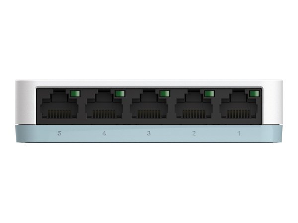D-Link DGS 1005D - Interruttore - PCI Filo di rame 1 Gbps - 5-port 3 he - Esterno