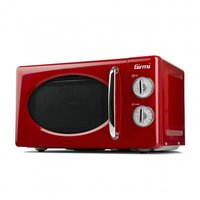 GIRMI FM21 - Over the range - Microonde combinato - 20 L - 700 W - Manopola - Rosso