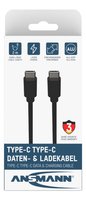 Ansmann 1700-0122 - 2 m - USB C - USB C - 5 Gbit/s - Nero