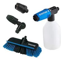 Nilfisk Click & Clean Fahrzeugreinigungs-Set schwarz 4-teilig
