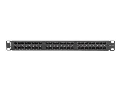 Lanberg Patch Panel PPU5-1048-B 1U 19 cat 5e 48xRJ-45 - Patch panel