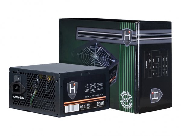 Inter-Tech Hipower Sp-650 Netzteil - Alimentatore pc/server - 650 W