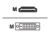 Sharkoon 1m - HDMI/DVI-D - 1 m - HDMI - DVI-D - Maschio - Maschio - 1920 x 1080 Pixel