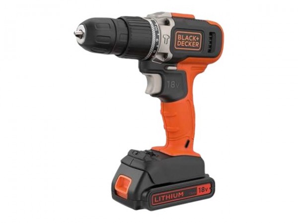 Black & Decker Akku-Schlagbohrschr. 18V 2x1.5Ah Kof BCD003C2K