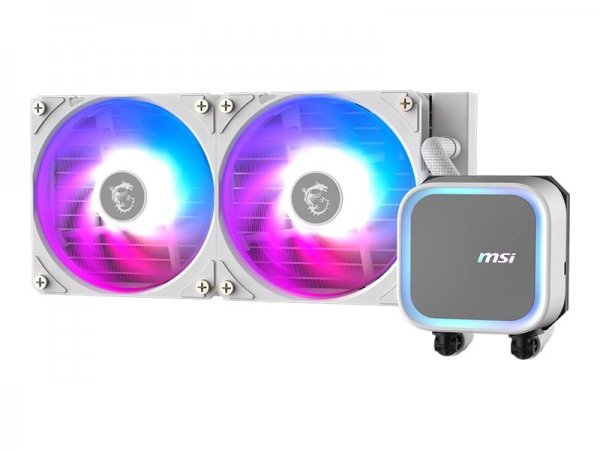 MSI Mag CoreLiquid A13 240 White - AMD socket AM4 (Ryzen) - AMD Sockel AM5 (Ryzen Zen4)
