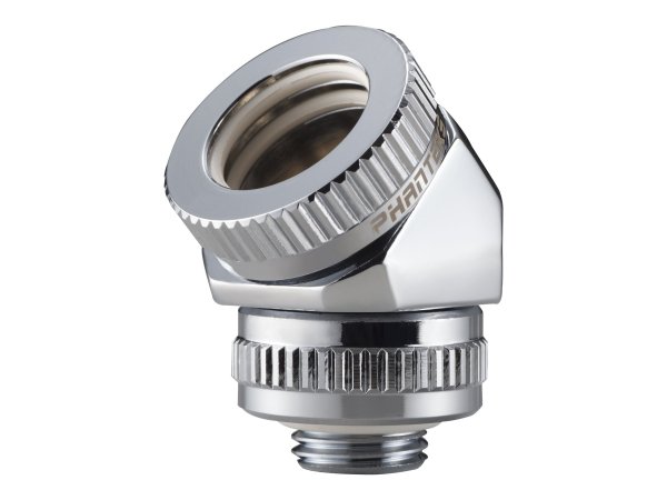Phanteks Glacier Rotary connection 45 degree G1/4 inch male to 16mm OD hardtube - rotatable
