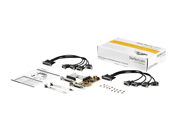 StarTech.com Scheda PCIe express seriale a 8 porte con 16550 UART - PCIe - Seriale - Piena altezza/B