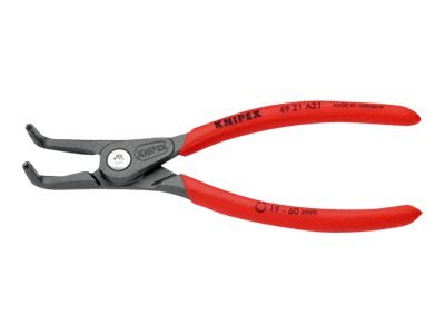 KNIPEX 49 21 A21 - Pinze per rondella di tenuta - Acciaio al cromo vanadio - Plastica - Rosso - 165