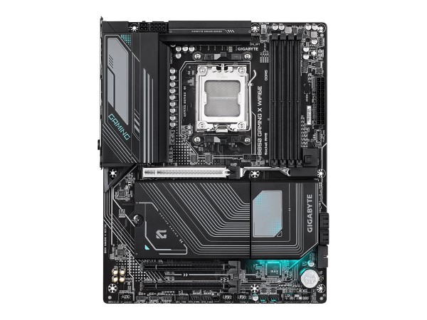 Gigabyte B850 GAMING X WIFI6E Motherboard - AMD Ryzen 9000 Serie CPUs, 12+2+2 Phasen digitales VRM,