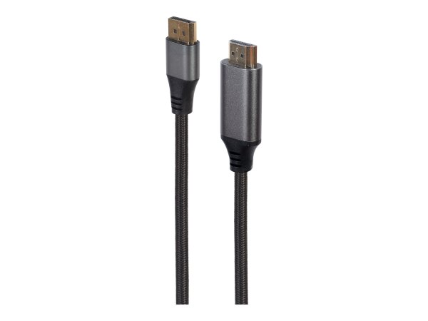 Gembird CC-DP-HDMI-4K-6 - 1,8 m - DisplayPort - HDMI tipo A (Standard) - Maschio - Maschio - Dritto