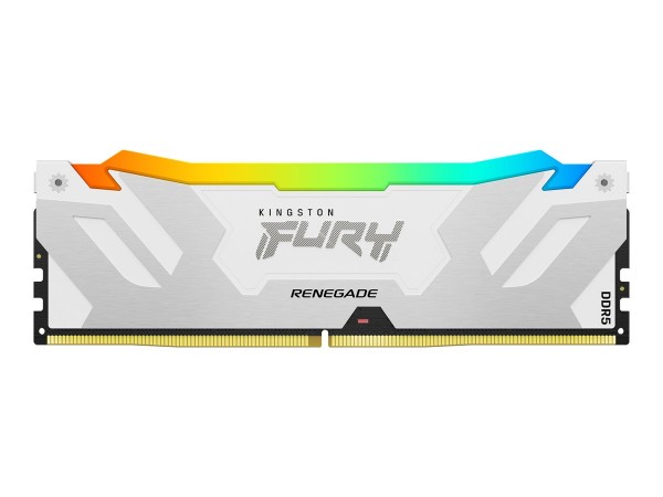 Kingston FURY 32GB 6400MT/s DDR5 CL32 DIMM Renegade RGB Bianco XMP - 32 GB - 1 x 32 GB - DDR5 - 288-