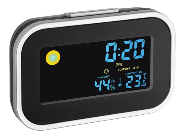 TFA 60.2015 - Nero - Argento - 0 - 50 °C - Batteria - Mini Stilo AAA - 1,5 V - 35 mm