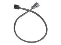 Akasa PWM fan extension cable - 0,3 m - 4-pin PWM - 4-pin PWM - Nichel - Nero - 80 mm