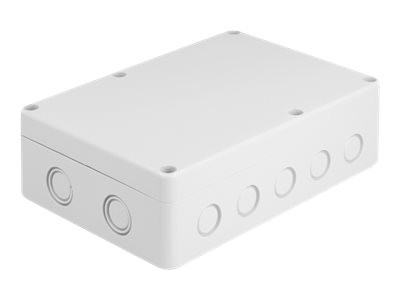 Delock Alloggiamento per l'installazione con entrate cavi 180 x 125 x 57 mm grigio - Montabile a par