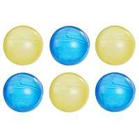 Hasbro Nerf Super Soaker F63935L0 Wasserballons Blau Gelb e 6 Stueck...