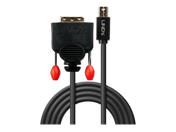 Lindy 41952 - 2 m - Mini DisplayPort - DVI-D - Maschio - Maschio - 1920 x 1200 Pixel