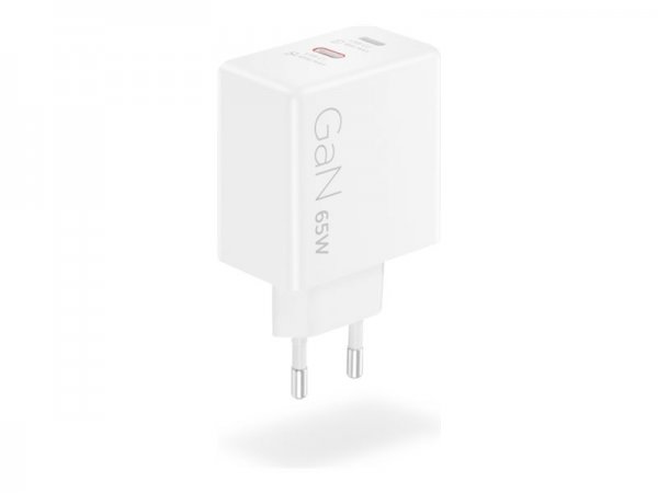 Lenovo Dual USB-C GaN Ladegerät weiß - Alimentatore pc/server - 65 W