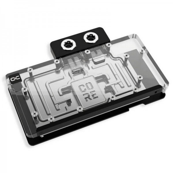 Alphacool Core RX 9070 XT Swift+ Quicksilver transparent/chrom inkl