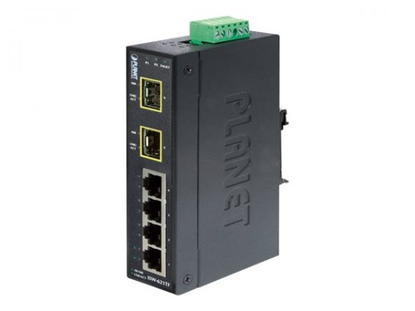 Planet ISW-621TF - Non gestito - L2 - Fast Ethernet (10/100) - Full duplex - Montabile a parete