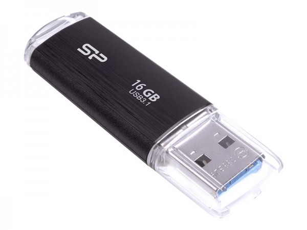 Silicon Power Blaze B02 - 16 GB - USB tipo A - 3.2 Gen 1 (3.1 Gen 1) - Cuffia - 8 g - Nero