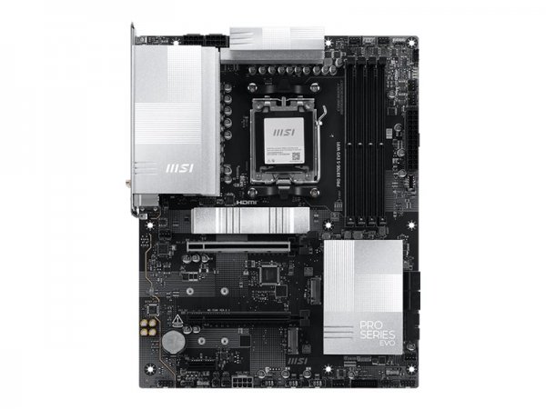 MSI Pro X870E-S Evo Wifi ATX Socket AM5 Amd X870E - Scheda madre - AMD Sockel AM5 (Ryzen Zen4)