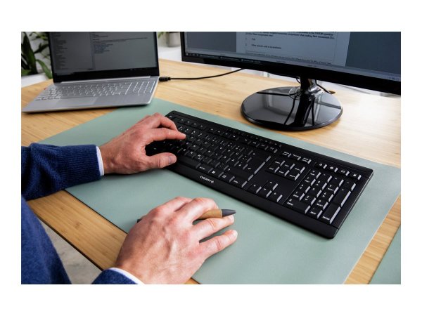 Cherry STREAM DESKTOP COMFORT - Tastatur-und-Maus-Set