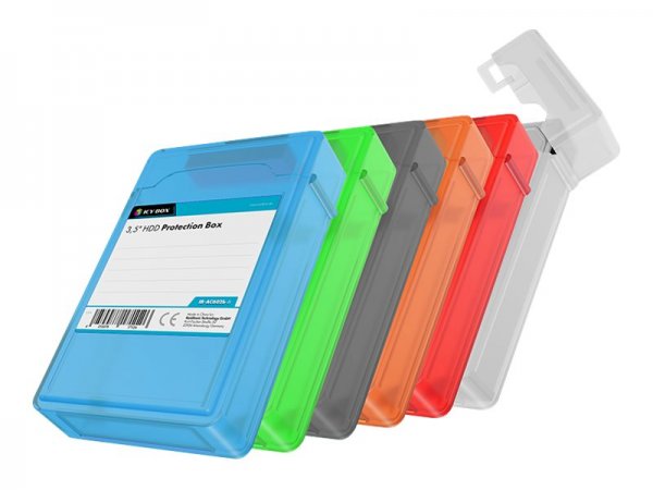 ICY BOX IB-AC602b-6 Schutzgehäuse Set 6 Stück für 3.5" Festplatten