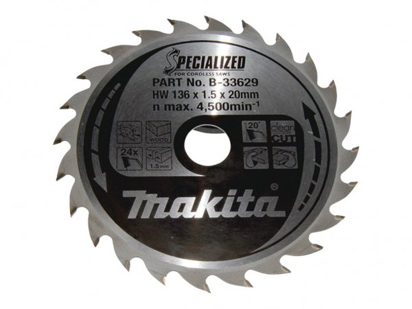 Makita B-33629 - 13,6 cm - 2 cm - 1 mm - 1,5 mm - Makita - 1 pz