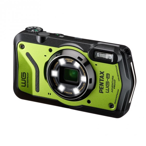 Pentax WG-8 grün USB-C - Macchina fotografica digitale - 20 Mp