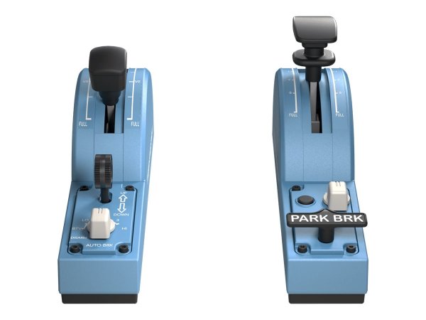 ThrustMaster TCA Quadrant Add-On Airbus Edition - Simulazione di Volo - PC - Nero - Blu - Windows 10