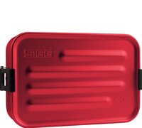SIGG Plus S - Contenitore per il pranzo - Adulto - Rosso - Alluminio - Monocromatico - Rettangolare