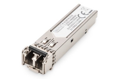 DIGITUS Modulo mini GBIC industriale (SFP) - 1,25 Gbps - 0,55km - 1250 Mbit/s - SFP/GBIC - LC - 50/1