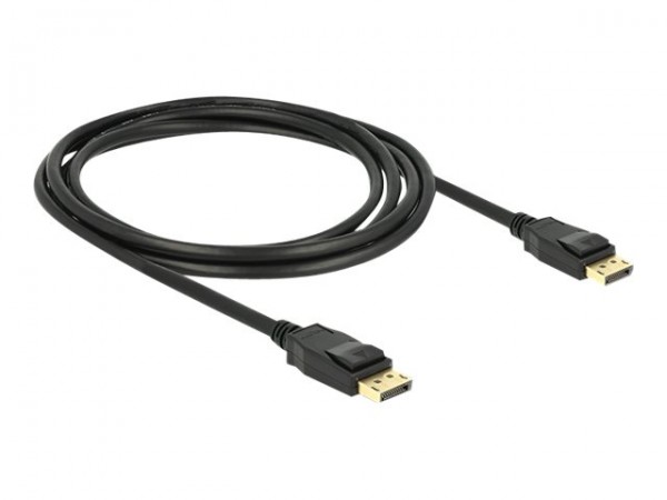 Delock 2m Displayport 1.2a - 2 m - DisplayPort - DisplayPort - Maschio - Maschio - 3840 x 2160 Pixel
