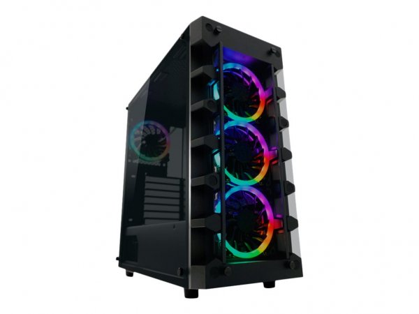 LC-Power Gaming 709B - Solar_System_X - Midi Tower - PC - Nero - ATX - micro ATX - Mini-ITX - Metall