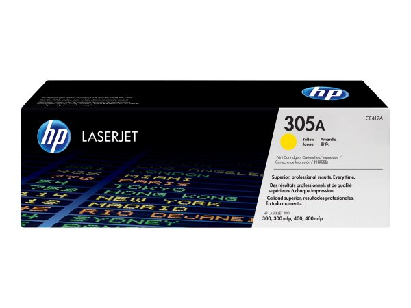 HP Cartuccia Toner originale giallo LaserJet 305A - 2600 pagine - Giallo - 1 pz