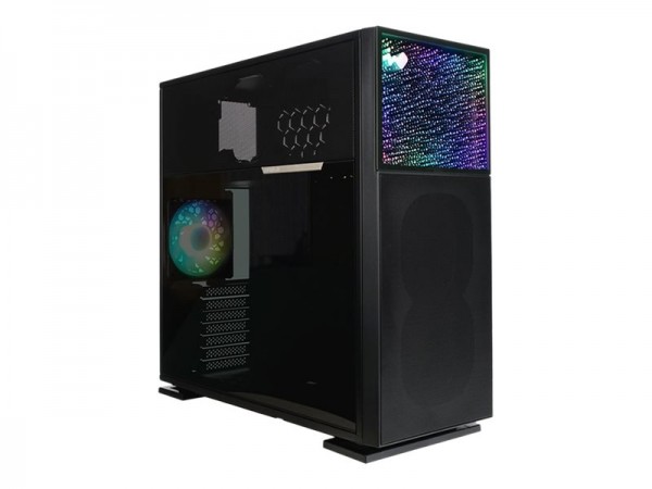 IN WIN Development N515 - Midi Tower - PC - Schwarz - ATX - EATX - micro - Mini-ITX - ABS - SECC - M