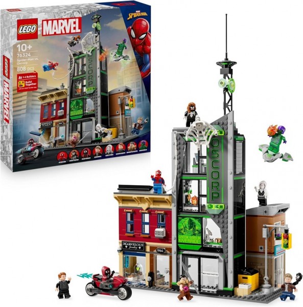 LEGO 76324 Spider-Man vs. Oscorp