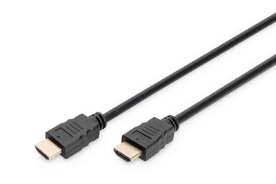 DIGITUS HDMI High Speed mit Ethernet Anschlusskabel - Cavo - Digitale/display/video