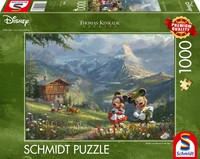 Schmidt Spiele Thomas Kinkade Studios: Disney Dreams Collections - Mickey & Minnie in den Alpen - 10