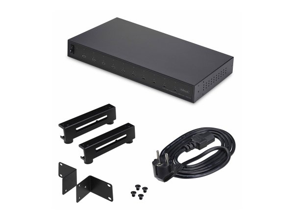 StarTech.com 10-Port USB-C Ladestation 60W pro Port 350W Gesamtleistung Multiport-Ladegerät USB C