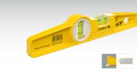 Stabila 02501 - Livella da falegname - 0,25 m - Giallo - 0,5 mm/m - Alluminio