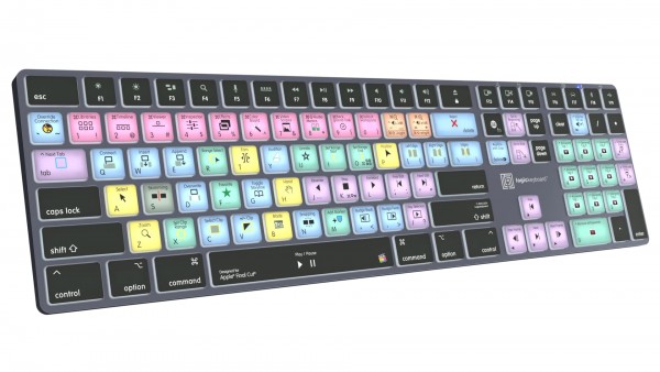 Logickeyboard Apple Final Cut Pro X Titan FR Mac LKB-FCPX10-TM-FR