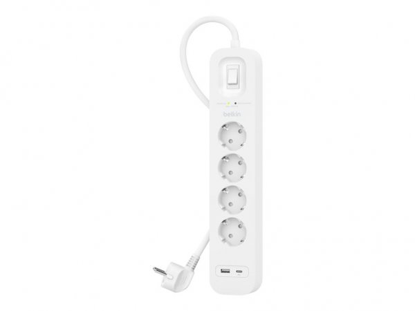 Belkin Surge Protection with USB C 4 Outlet - (offline) ups - 18000 W