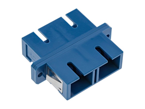 InLine Adattatore LWL FO - SC/SC duplex - monomodale - ceramica - da pannello