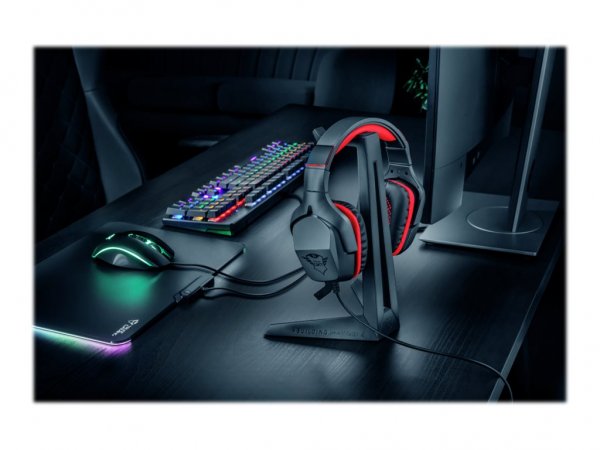 Trust GXT 260 Cendor - Porta cuffie - 212 g - Nero