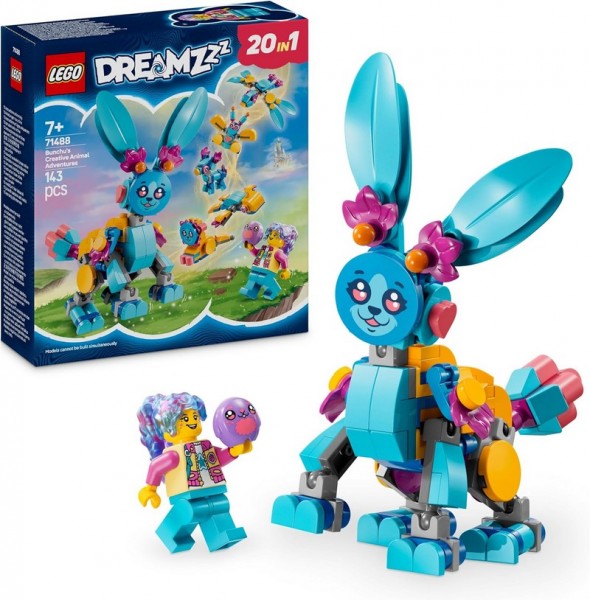 LEGO 71488 DREAMZzz Bunchus kreative Tierabenteuer