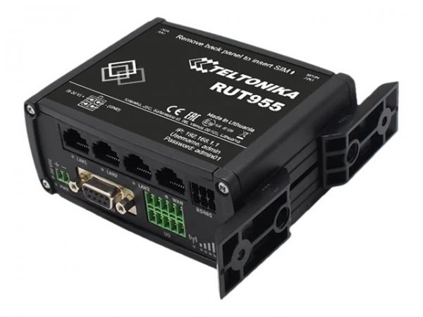 Teltonika PR5MEC12 - Acrilonitrile butadiene stirene (ABS) - Plastica - Nero